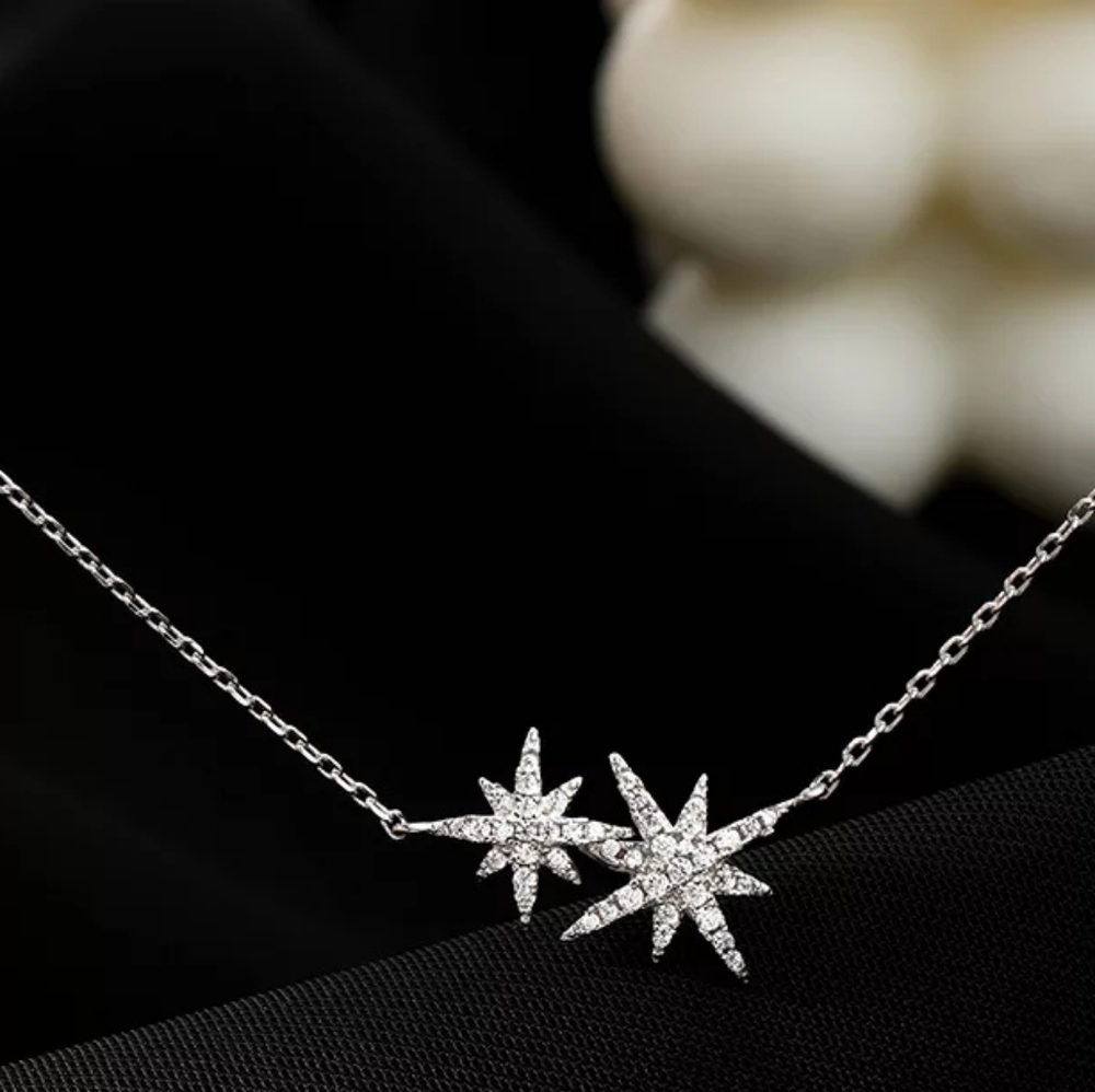 Brand new stars necklace